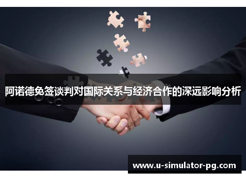 阿诺德免签谈判对国际关系与经济合作的深远影响分析